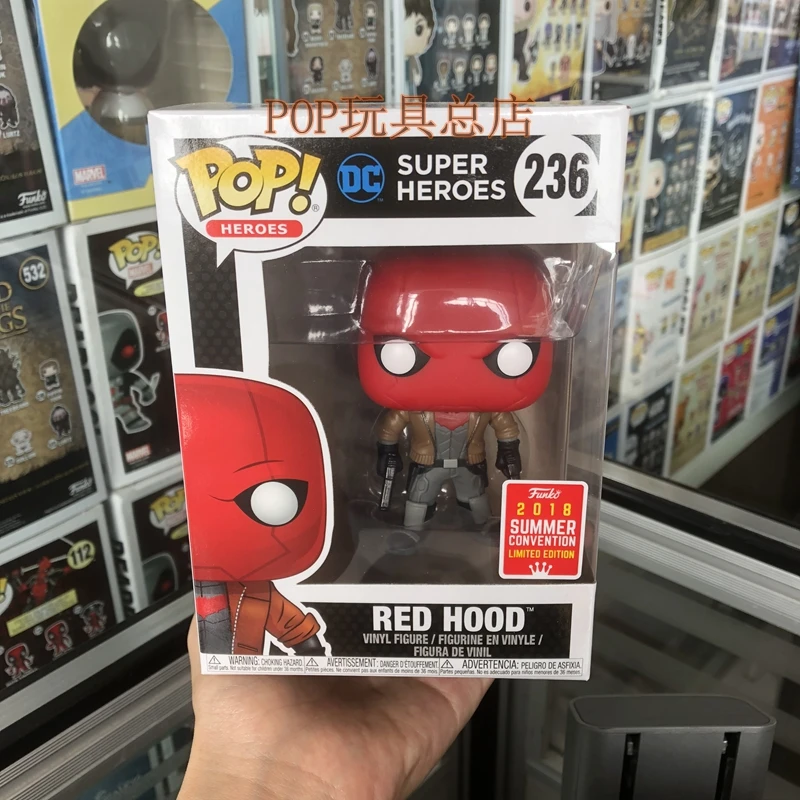 2018 SDCC Exclusive Funko pop Official DC: Red Hood Superheroes Vinyl Action Figure Collectible Model Toy with Original Box
2018 SDCC Exclusive Funko pop Official DC: Red Hood Superheroes Vinyl Action Figure Collectible Model Toy with Original Box