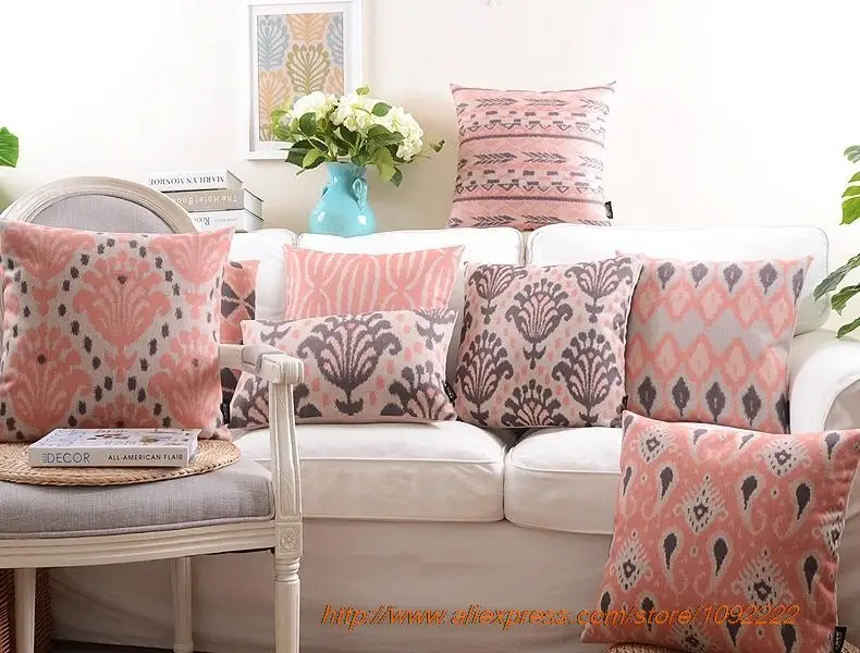 Nordic Decorative Pillows Pink Geometric Cushion Cover Home Decor Boho Throw Pillows Linen Pillowcase for Sofa Couch
Nordic Decorative Pillows Pink Geometric Cushion Cover Home Decor Boho Throw Pillows Linen Pillowcase for Sofa Couch