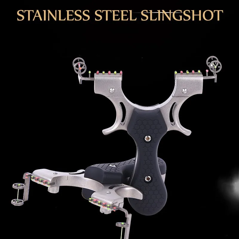 Slingshot 304 Stainless Steel Black Dragon Patch Flat Leather Slingshot Precision Fast Pressure Stainless Steel sling shot
Slingshot 304 Stainless Steel Black Dragon Patch Flat Leather Slingshot Precision Fast Pressure Stainless Steel sling shot