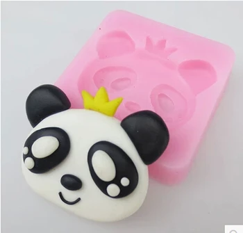 Free shipping Panda Face shape hot sale chocolate silicone mold fondant Cake decoration mold soap mold
Free shipping Panda Face shape hot sale chocolate silicone mold fondant Cake decoration mold soap mold