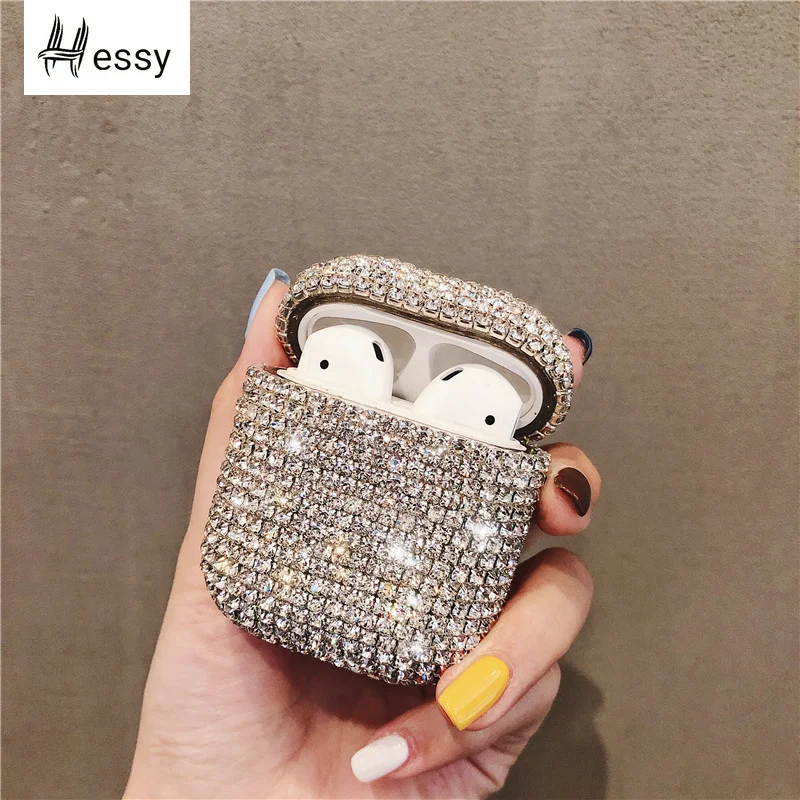 Hessy Diamonds Hard Case for Apple Airpods Case Protective Glitter Cover Wireless Bluetooth Earphone Case Charging Box Bags
Hessy Diamonds Hard Case for Apple Airpods Case Protective Glitter Cover Wireless Bluetooth Earphone Case Charging Box Bags