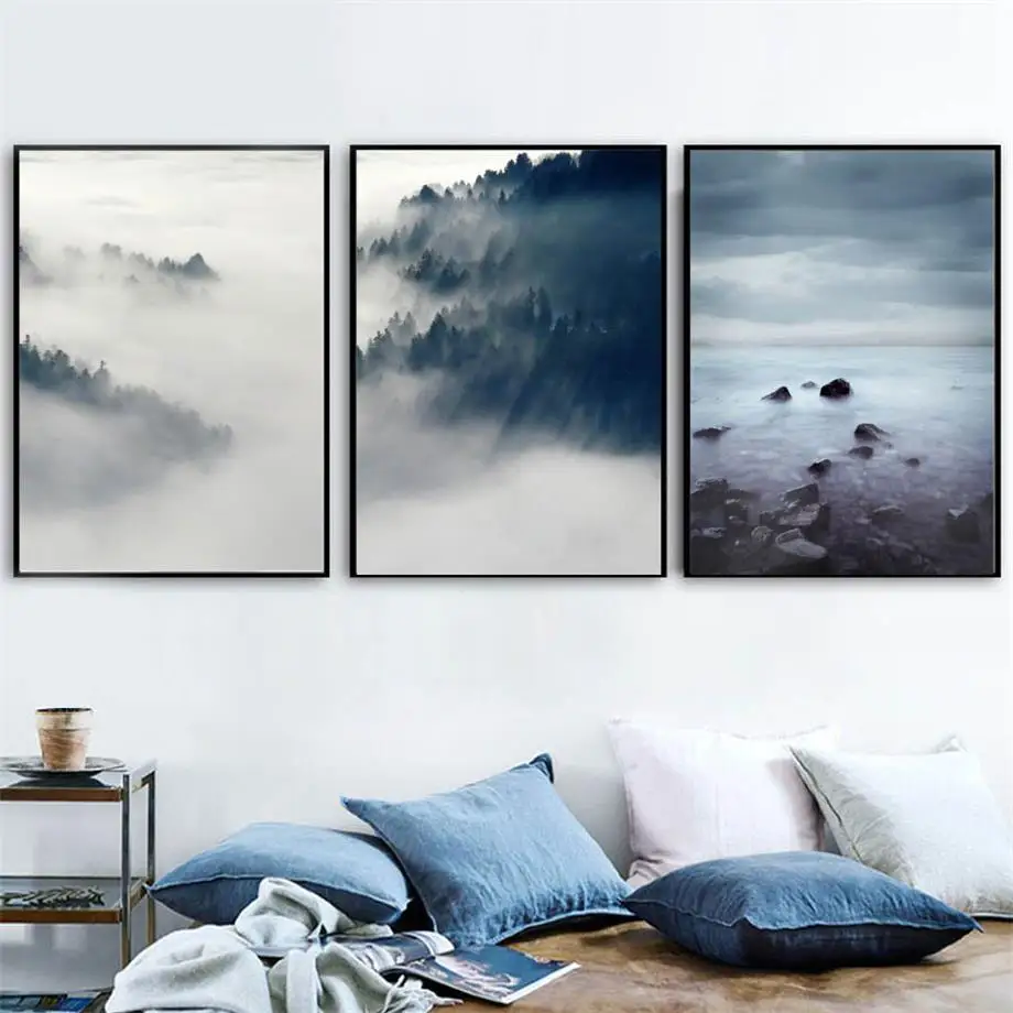 Cloud Forest Sea Mountain Landscape Wall Art Canvas Painting Nordic Posters And Prints Wall Pictures For Living Room Home Decor
Cloud Forest Sea Mountain Landscape Wall Art Canvas Painting Nordic Posters And Prints Wall Pictures For Living Room Home Decor