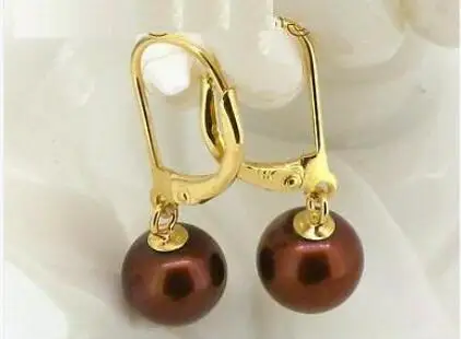 Free Shipping >> New hot PERFECT 10-11MM AAA+ drop Chocolate south sea pearl earring 14k
Free Shipping >> New hot PERFECT 10-11MM AAA+ drop Chocolate south sea pearl earring 14k