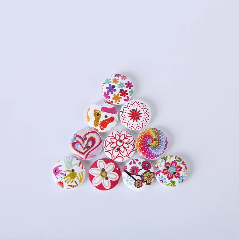 LKCFLBMAFM 100PCs DIY handmade button bead 15mm painted wooden beads Earrings bracelet spacers with beads mixed random wholesale
LKCFLBMAFM 100PCs DIY handmade button bead 15mm painted wooden beads Earrings bracelet spacers with beads mixed random wholesale