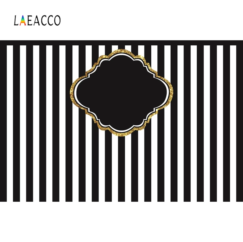 Stripes Black And White Gold Frame Birthday Party Celebration Baby Poster Photographic Backgrounds Photo Backdrops Photo Studio
Stripes Black And White Gold Frame Birthday Party Celebration Baby Poster Photographic Backgrounds Photo Backdrops Photo Studio
