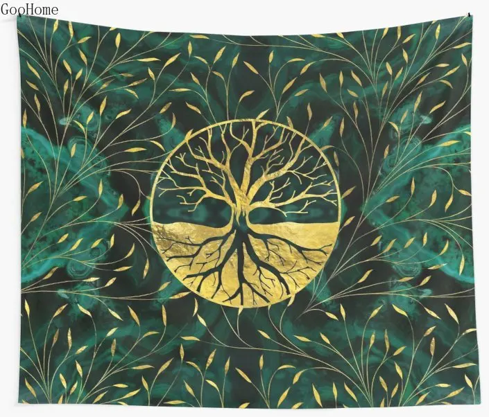 Golden Tree of Life Wall Tapestry Cover Beach Towel Throw Blanket Picnic Yoga Mat Home Decoration
Golden Tree of Life Wall Tapestry Cover Beach Towel Throw Blanket Picnic Yoga Mat Home Decoration