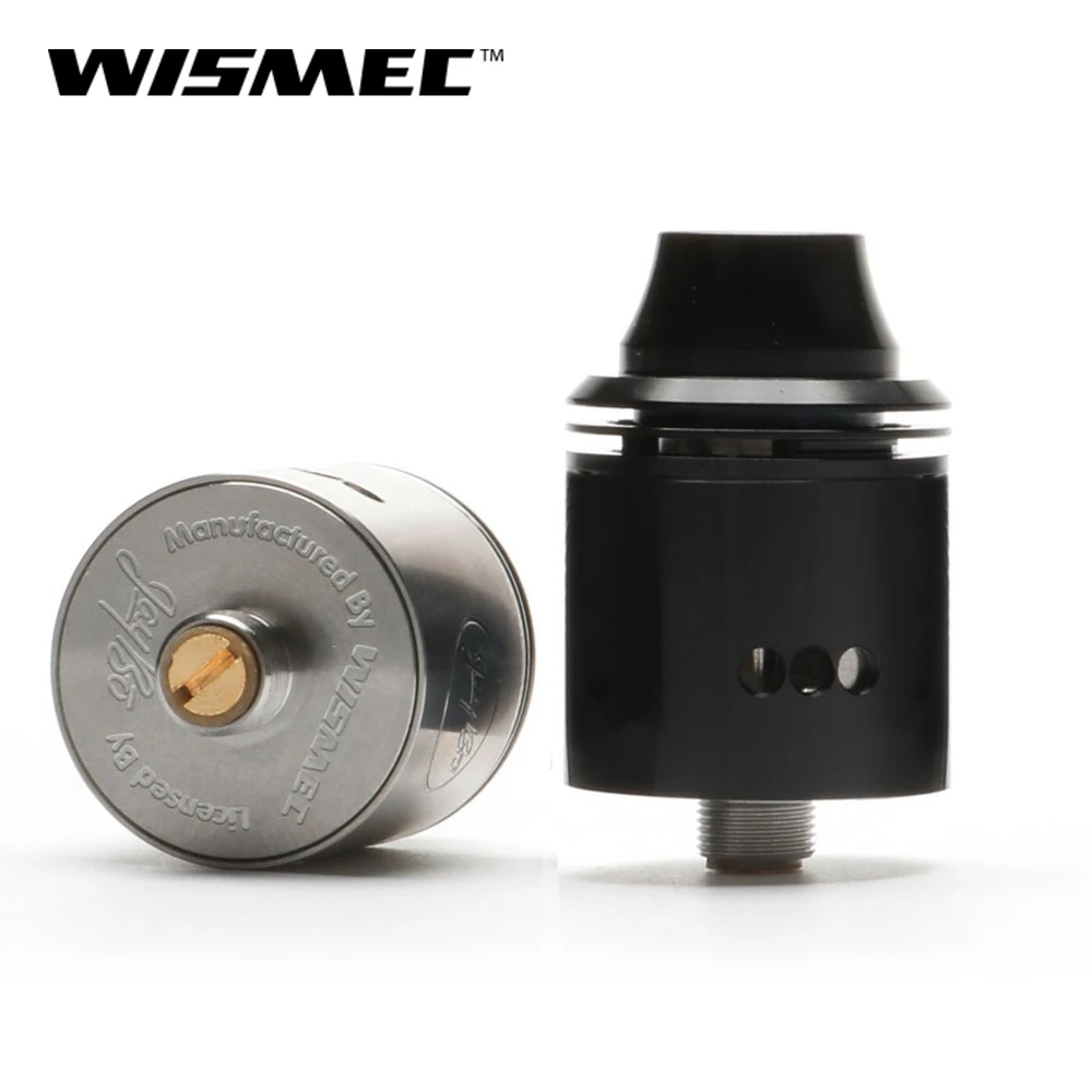 Original Wismec Indestructible RDA Atomizer 22mm Suitable for Noisy Cricket and Reuleaux RX200 electronic cigarette tank
Original Wismec Indestructible RDA Atomizer 22mm Suitable for Noisy Cricket and Reuleaux RX200 electronic cigarette tank