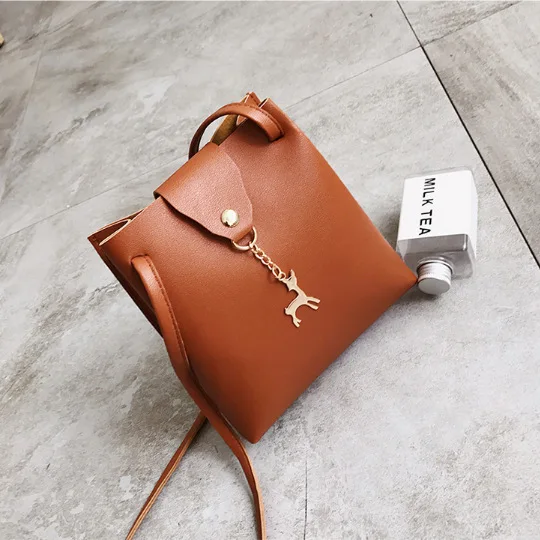 Bag for women 2018 new student girl small bags wild Messenger bag female fashion deer bucket bag
Bag for women 2018 new student girl small bags wild Messenger bag female fashion deer bucket bag