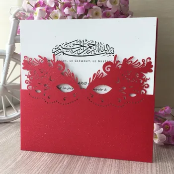 30Pcs/Lot Carnival Theme Invitation Card Laser Cut Mask Design Wedding Invitation Card Greeting Card
30Pcs/Lot Carnival Theme Invitation Card Laser Cut Mask Design Wedding Invitation Card Greeting Card