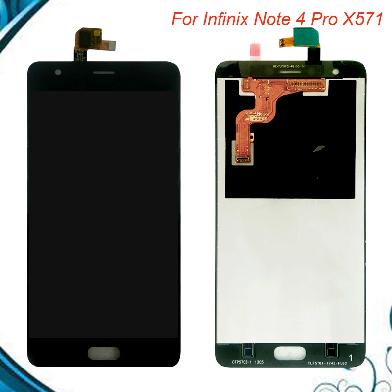 High Quality Digitizer For Infinix Note 4 Pro X571 Touch Panel + LCD Display Screen Assembly Replacement Parts
High Quality Digitizer For Infinix Note 4 Pro X571 Touch Panel + LCD Display Screen Assembly Replacement Parts