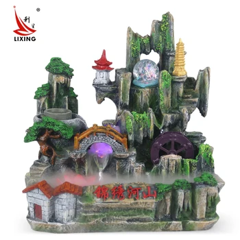 Home Furnishing ornaments business gifts rockery water fountain Feng Shui lucky decorations round living room decoration crafts
Home Furnishing ornaments business gifts rockery water fountain Feng Shui lucky decorations round living room decoration crafts