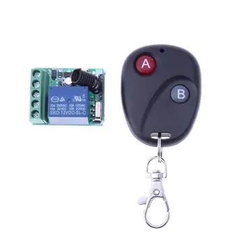 ALLOYSEED Universal 433MH Wireless Remote Control DC12V 1 Channel One Way Relay Module Switch With Double Key Remote Controller
ALLOYSEED Universal 433MH Wireless Remote Control DC12V 1 Channel One Way Relay Module Switch With Double Key Remote Controller