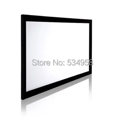 133"16:9 Fixed Frame Projector Screen with Black Velvet 8Cm Frame,Cinema Projection Screens
133"16:9 Fixed Frame Projector Screen with Black Velvet 8Cm Frame,Cinema Projection Screens