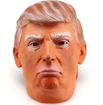 2016Hot Sale Adults Size New Donald Trump Mask Billionaire Presidential Latex Halloween Human Face Mask Costume Cosplay Man Gift
2016Hot Sale Adults Size New Donald Trump Mask Billionaire Presidential Latex Halloween Human Face Mask Costume Cosplay Man Gift
