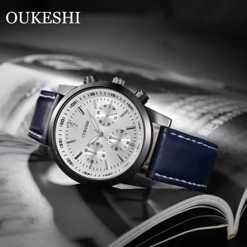 Dropship OUKESHI Men Watches Top Brand Luxury Quartz Watch Fashion Business Watch Waterproof Male Wristwatches Relogio Masculino
Dropship OUKESHI Men Watches Top Brand Luxury Quartz Watch Fashion Business Watch Waterproof Male Wristwatches Relogio Masculino