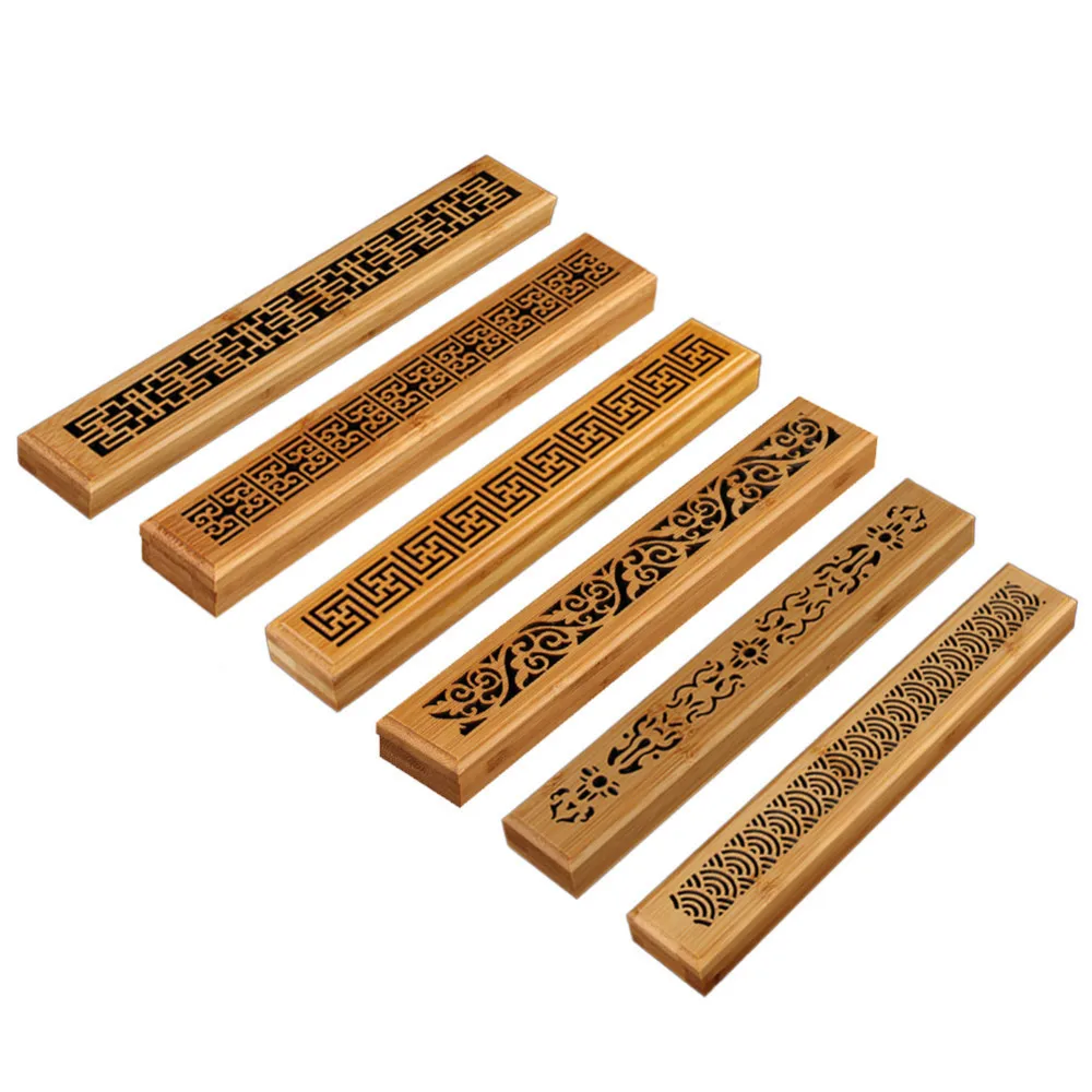 Sandalwood Wooden Incense Box Incense Coffin Burner High-end Incense Holder Burner Storage Box 6 Types
Sandalwood Wooden Incense Box Incense Coffin Burner High-end Incense Holder Burner Storage Box 6 Types