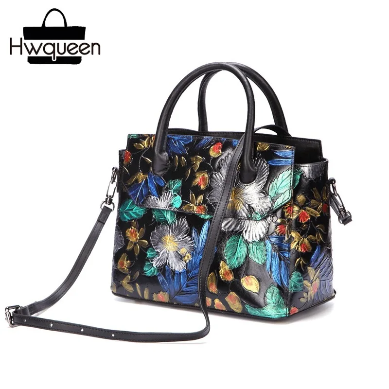 Embossing Flower Designer Genuine Leather Women Female Medium Totes Purse Zipper Closure Top-handle Handbag Lady Shoulder Bag
Embossing Flower Designer Genuine Leather Women Female Medium Totes Purse Zipper Closure Top-handle Handbag Lady Shoulder Bag