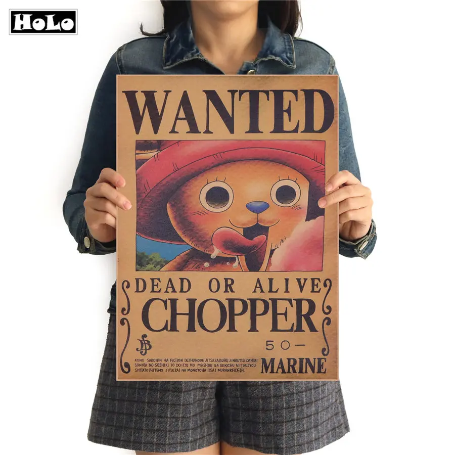 WANTED CHOPPER One Piece Vintage Paper Anime Kraft Paper Poster Posters Retro Painting Home Decor Wall Stickers FND 42x30cm
WANTED CHOPPER One Piece Vintage Paper Anime Kraft Paper Poster Posters Retro Painting Home Decor Wall Stickers FND 42x30cm