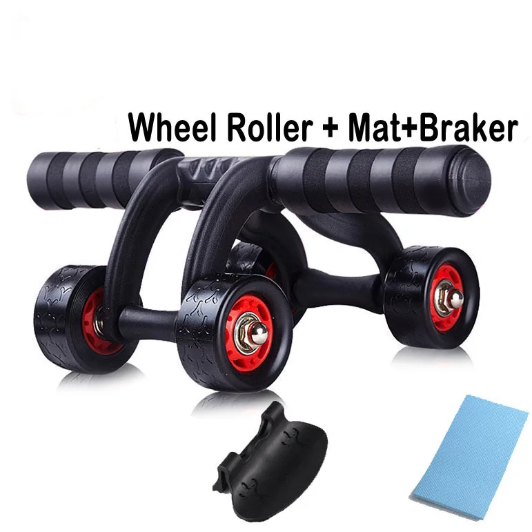 AB Roller 4 Wheel Power Abdominal wheel roller Trainer for Workout Fitness Gym Exercise Body Building
AB Roller 4 Wheel Power Abdominal wheel roller Trainer for Workout Fitness Gym Exercise Body Building