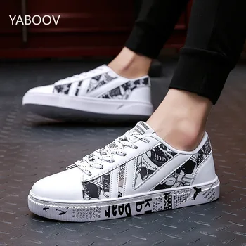Man Lace Up Board Shoes Wholesale Boys Leather White Shoes New Students Trend of Breathable Casual Men's Sneakers Zapatos Hombre
Man Lace Up Board Shoes Wholesale Boys Leather White Shoes New Students Trend of Breathable Casual Men's Sneakers Zapatos Hombre