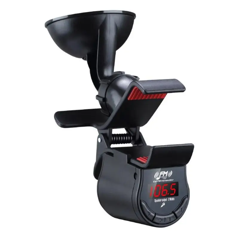 Digital Display Car Windscreen Suction Cup Mount Phone Holder Stand Automobiles FM Transmitter Modulator AUX Audio Speaker
Digital Display Car Windscreen Suction Cup Mount Phone Holder Stand Automobiles FM Transmitter Modulator AUX Audio Speaker