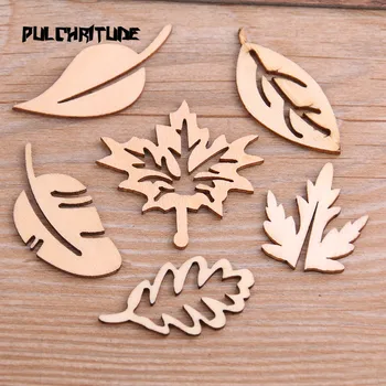 24Pcs/lot Mixed Leaf Pattern Natural Wooden For Scrapbooking Craft Home Decor Unfinished Wood Slices DIY Handmade
24Pcs/lot Mixed Leaf Pattern Natural Wooden For Scrapbooking Craft Home Decor Unfinished Wood Slices DIY Handmade