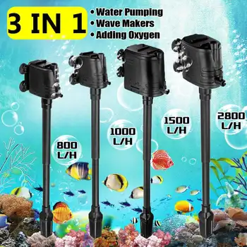 15/25/35/45W 3 In 1 Internal Aquarium Filter Pump Head Fish Tank Water Circulation Submersible Purifier Filter Oxygen Air Pump
15/25/35/45W 3 In 1 Internal Aquarium Filter Pump Head Fish Tank Water Circulation Submersible Purifier Filter Oxygen Air Pump