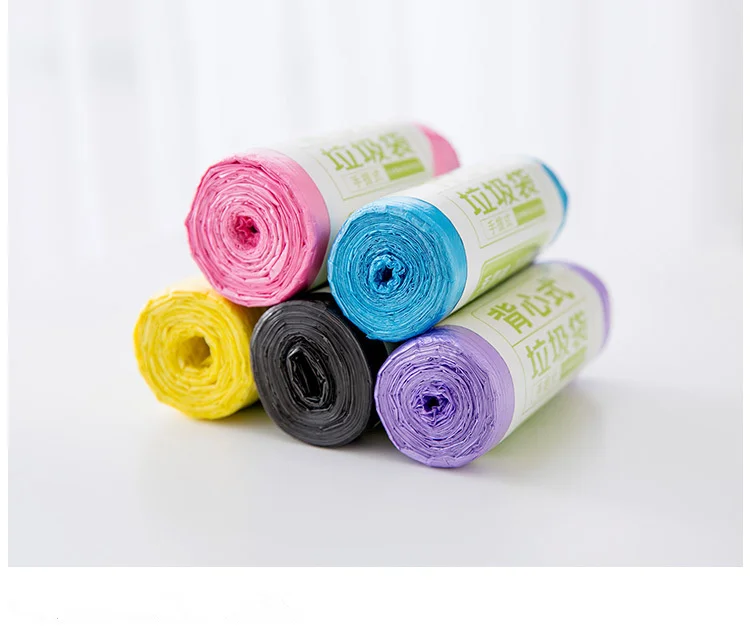 6 rolls(30pcs/roll) 46*63cm color Vest type Thicken garbage bag for garbage cleaning kitchen goods odorless Plastic trash bag
6 rolls(30pcs/roll) 46*63cm color Vest type Thicken garbage bag for garbage cleaning kitchen goods odorless Plastic trash bag