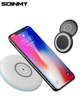 10W QI Wireless Fast Charge Pad For Samsung Galaxy S7 S6 EDGE S8 S9 S10 Plus for Iphone 8 X XS MAX XR with micro usb cable
10W QI Wireless Fast Charge Pad For Samsung Galaxy S7 S6 EDGE S8 S9 S10 Plus for Iphone 8 X XS MAX XR with micro usb cable