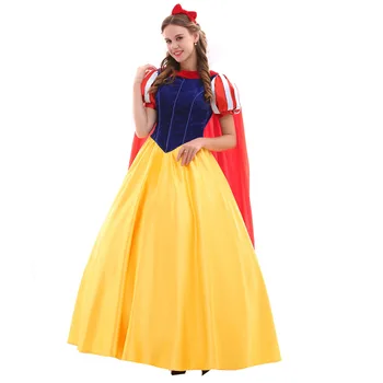Snow White Costume Dress Cape Headpiece Adult Snow White Princess Dress Costume Halloween Costume Cosplay
Snow White Costume Dress Cape Headpiece Adult Snow White Princess Dress Costume Halloween Costume Cosplay