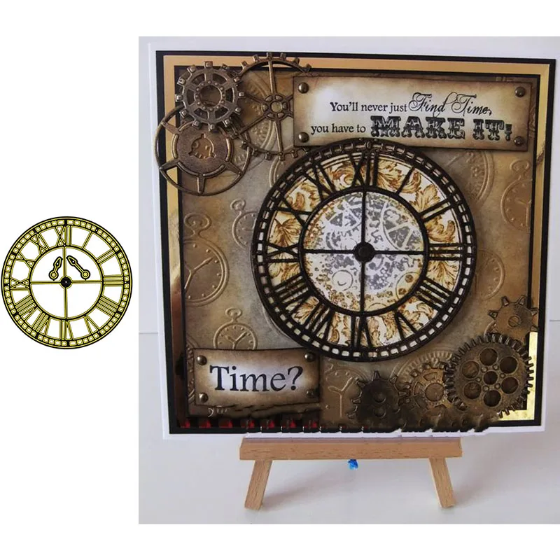 Clock Metal Cutting Dies for Scrapbooking and Cards Making Paper Craft Dies New 2019
Clock Metal Cutting Dies for Scrapbooking and Cards Making Paper Craft Dies New 2019