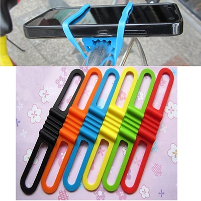1 piece Cycling bicycle bike Elastic Silicone strap bandage fastening band Handset water bottle flash light mount holder
1 piece Cycling bicycle bike Elastic Silicone strap bandage fastening band Handset water bottle flash light mount holder