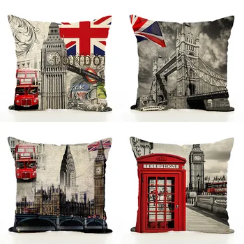 Pillow Case Paris London New YORK Printed Ancient Architecture Polyester Pillow Cover Throw Cushions for Home Decoration 40x40cm
Pillow Case Paris London New YORK Printed Ancient Architecture Polyester Pillow Cover Throw Cushions for Home Decoration 40x40cm