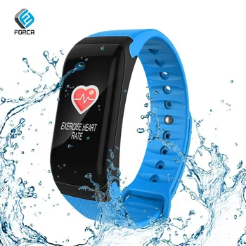 FORCA F601 Blue Strap Color LCD Smart Bracelet Call Message Reminder Passometer Blood Pressure Fitness Tracker Sport Watch
FORCA F601 Blue Strap Color LCD Smart Bracelet Call Message Reminder Passometer Blood Pressure Fitness Tracker Sport Watch