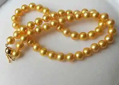 FREE SHIPPING HOT sell new Style >>>>elegant AAA+10-11mm natural south sea golden pearl necklace 17inch
FREE SHIPPING HOT sell new Style >>>>elegant AAA+10-11mm natural south sea golden pearl necklace 17inch