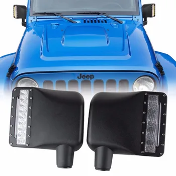 White LED Light Sidelight Rearview Side Mirror Housing W/ Yellow Turn Signal Lights For Jeep Wrangler JK JKU 2007 - 2017
White LED Light Sidelight Rearview Side Mirror Housing W/ Yellow Turn Signal Lights For Jeep Wrangler JK JKU 2007 - 2017