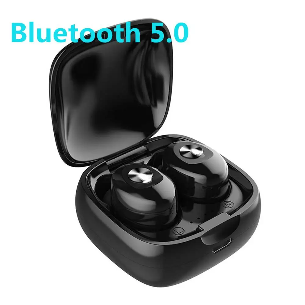 TWS binaural 5.0 Bluetooth Headset Wireless Waterproof Mini in-Ear HiFi Stereo Sports Headset with Charging Compartment
TWS binaural 5.0 Bluetooth Headset Wireless Waterproof Mini in-Ear HiFi Stereo Sports Headset with Charging Compartment