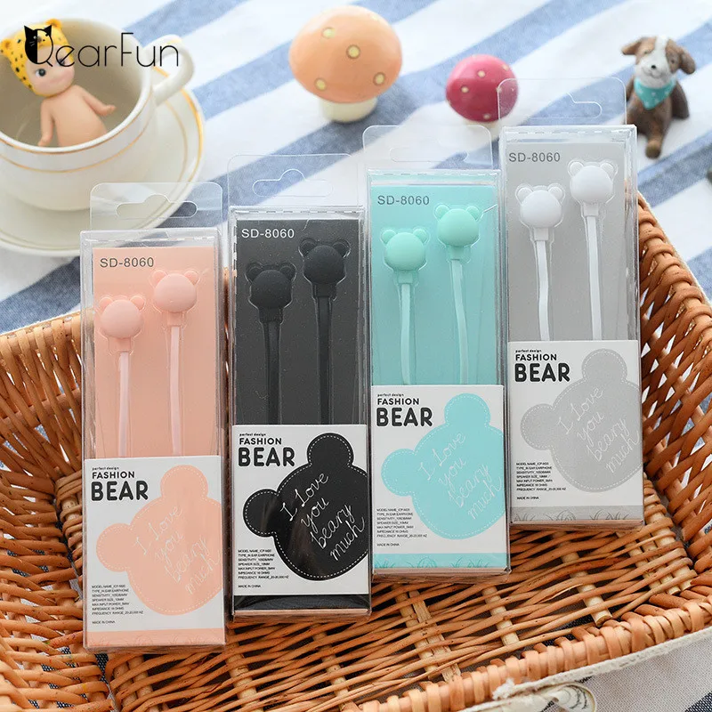 Cute Bear Girl Daughter Music Headphones Headset Ear Decoration Earphones For Lg MP3 Birthday Gift
Cute Bear Girl Daughter Music Headphones Headset Ear Decoration Earphones For Lg MP3 Birthday Gift