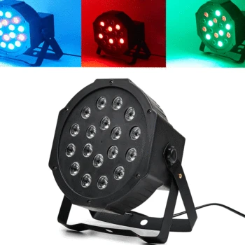 18 LED Par Light with RGB Magic Effect Stage Lighting by Remote Control and DMX512 for Party KTV Bar Wedding Club
18 LED Par Light with RGB Magic Effect Stage Lighting by Remote Control and DMX512 for Party KTV Bar Wedding Club