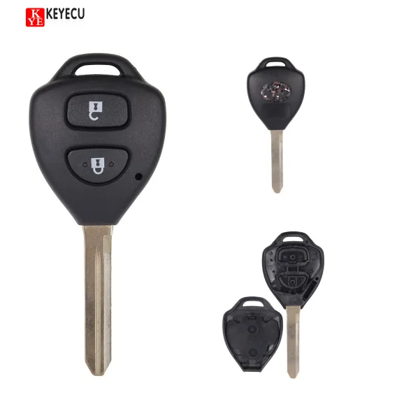 Keyecu Replacement 2Button Remote Key Shell Case for Avensis Avalon Camry Corolla Echo Hilux Prado Tarago Yaris with bladeTOY47 
Keyecu Replacement 2Button Remote Key Shell Case for Avensis Avalon Camry Corolla Echo Hilux Prado Tarago Yaris with bladeTOY47