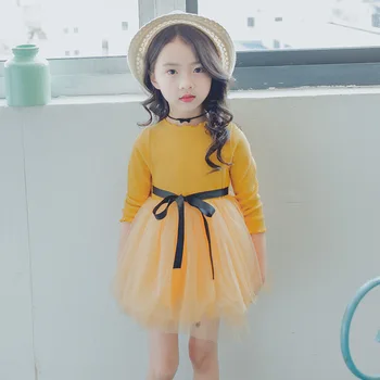 2 3 4 7 8 Years Little Girls Autumn Dress 2018 Spring Children Kids Soft Cotton Clothes Pink Yellow Blue Lace Princess Dresses
2 3 4 7 8 Years Little Girls Autumn Dress 2018 Spring Children Kids Soft Cotton Clothes Pink Yellow Blue Lace Princess Dresses