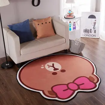 NEW Cartoon Brown Carpet Rug Baby Quilted Play Mats Adorable Slip Resistant Rugs Kids Room Decoration living Room Chair Pad
NEW Cartoon Brown Carpet Rug Baby Quilted Play Mats Adorable Slip Resistant Rugs Kids Room Decoration living Room Chair Pad