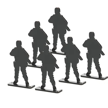 Airsoft Target Military Black Shooting Target (6pcs) Standing Army Shape Style Target for Hunting Shooting Use gs36-0016
Airsoft Target Military Black Shooting Target (6pcs) Standing Army Shape Style Target for Hunting Shooting Use gs36-0016