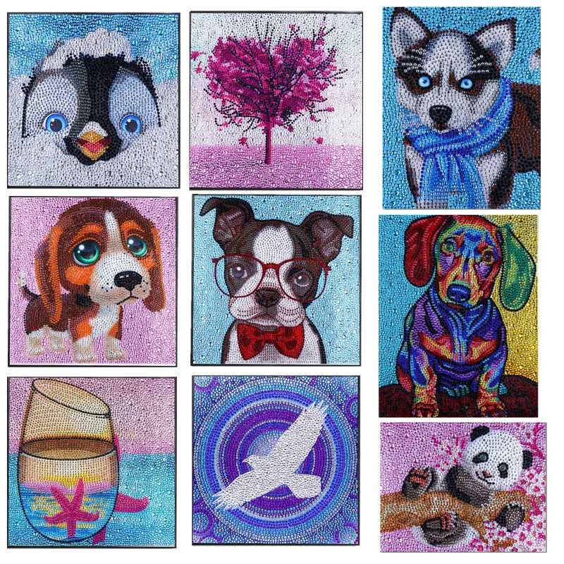 Special Shaped Diamond Embroidery 5D Full Drill Except Eyes DIY Diamond Painting Cross Stitch Dog Tree Panda Homemade Art Gift
Special Shaped Diamond Embroidery 5D Full Drill Except Eyes DIY Diamond Painting Cross Stitch Dog Tree Panda Homemade Art Gift