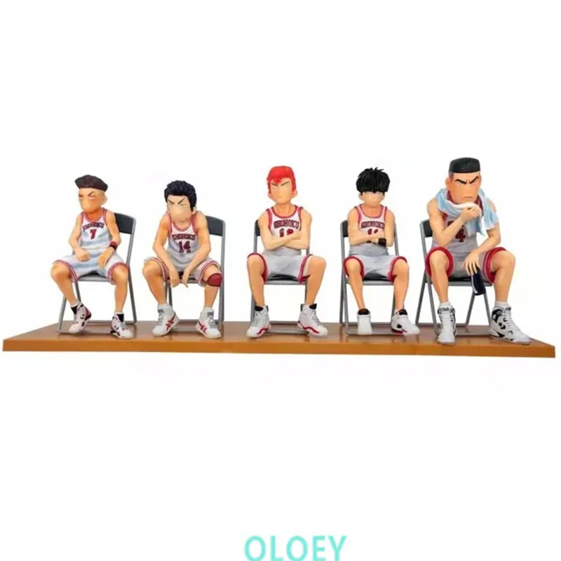 5 Style Slam Dunk Rukawa Kaede Hanamichi Sakuragi Miyagi Ryota Mitsui Hisashi Akagi Takenori PVC Action Figure Model Toy L97
5 Style Slam Dunk Rukawa Kaede Hanamichi Sakuragi Miyagi Ryota Mitsui Hisashi Akagi Takenori PVC Action Figure Model Toy L97