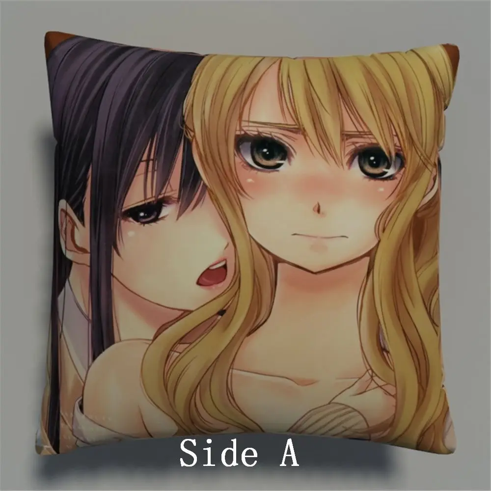 Citrus Aihara Mei Aihara Yuzu Pillowcase Anime Manga two sides Pillow Cushion Case Cover Cosplay Gift 655
Citrus Aihara Mei Aihara Yuzu Pillowcase Anime Manga two sides Pillow Cushion Case Cover Cosplay Gift 655