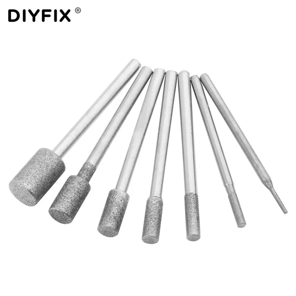 7Pcs 1-6 8mm Diamond Coated Cylindrical Burr Chainsaw Sharpeners Jade Agate Jade Carving Tools Grinding Needle Abrasive Tools
7Pcs 1-6 8mm Diamond Coated Cylindrical Burr Chainsaw Sharpeners Jade Agate Jade Carving Tools Grinding Needle Abrasive Tools