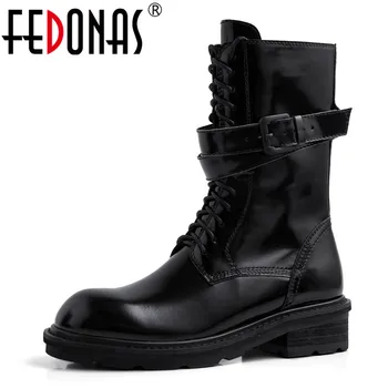 FEDONAS Genuine Leather Women Autumn Winter Ankle Boots Night Club Warm Shoes Woman 2020 Zipper Classic Punk Motorcycle Boots
FEDONAS Genuine Leather Women Autumn Winter Ankle Boots Night Club Warm Shoes Woman 2020 Zipper Classic Punk Motorcycle Boots