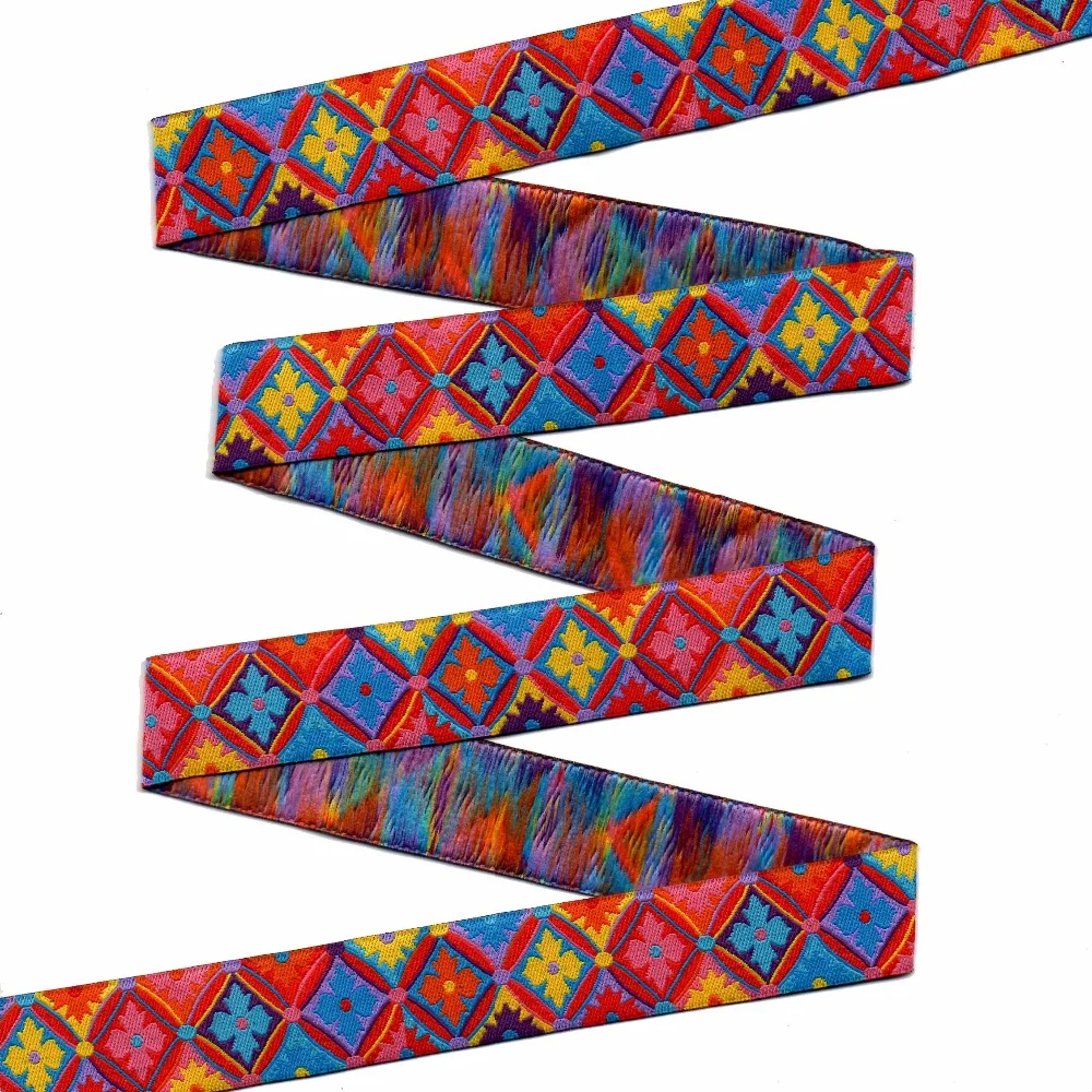 HOT!!! 2015 NEW wholesale 7/8'' 22mm Wide Colorful geometric flower Woven Jacquard Ribbon dog chain accessories 10yards/lot
HOT!!! 2015 NEW wholesale 7/8'' 22mm Wide Colorful geometric flower Woven Jacquard Ribbon dog chain accessories 10yards/lot
