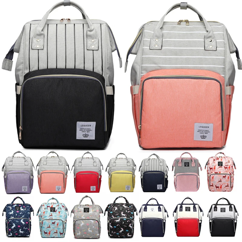 Fashion Mummy Striped Maternity Nappy Bag Large Capacity Baby Bag Bolsa Maternidade Designer Nursing Bag For Mother Baby Diaper
Fashion Mummy Striped Maternity Nappy Bag Large Capacity Baby Bag Bolsa Maternidade Designer Nursing Bag For Mother Baby Diaper